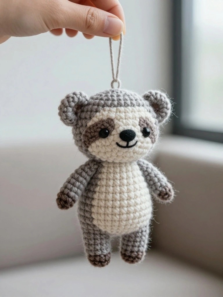Quick Crochet Animal Keychain