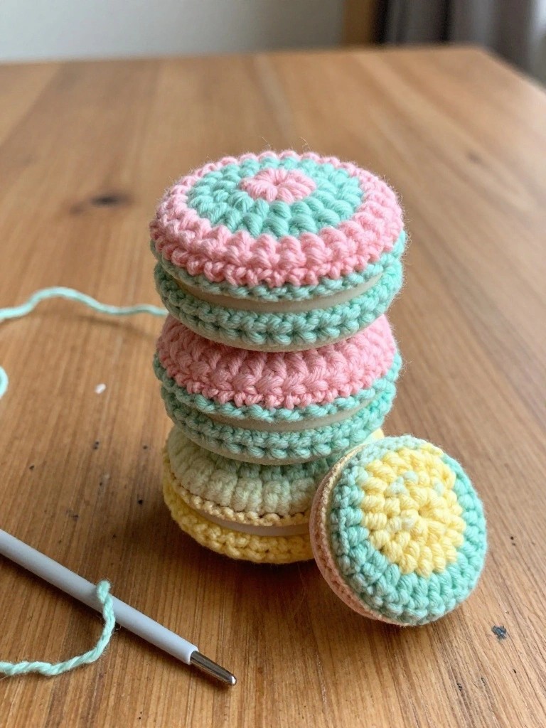 Crochet Lids for Small Round Containers