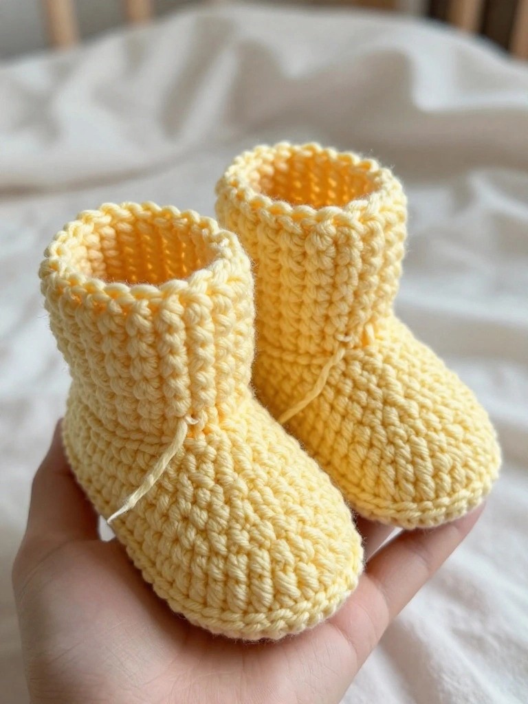 Crochet Baby Booties