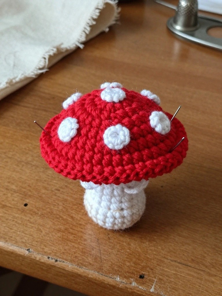 Mushroom Pincushion