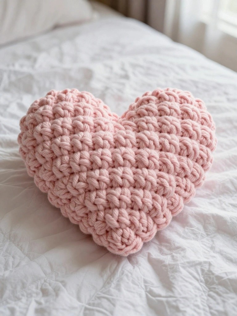 Chunky Heart Keychain