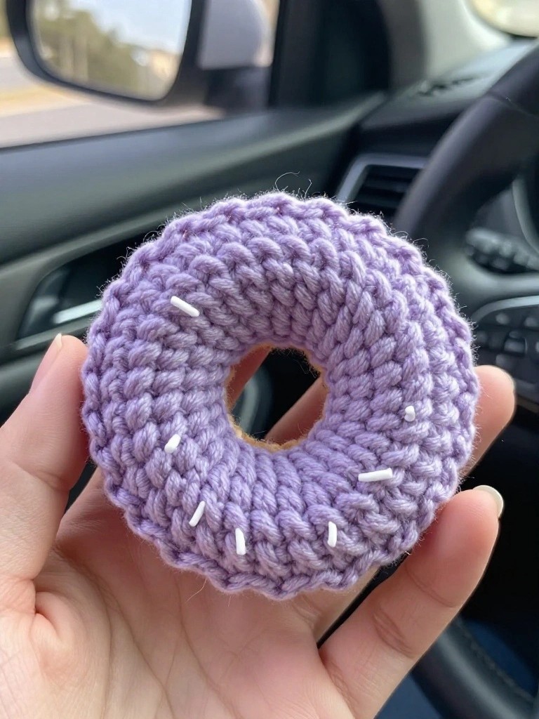Donut Keychain