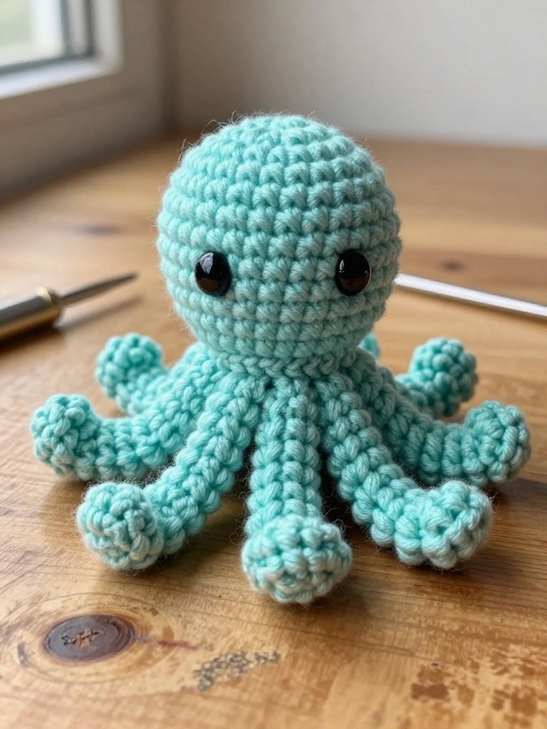 Octopus Keychain