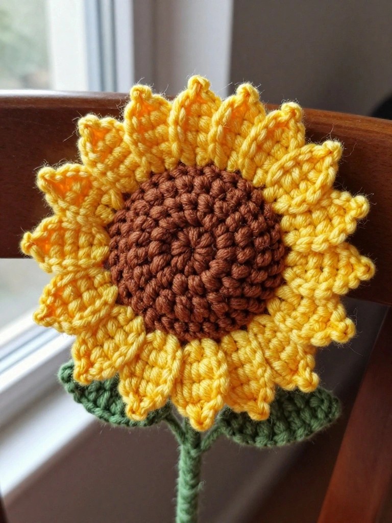 Sunflower Keychain