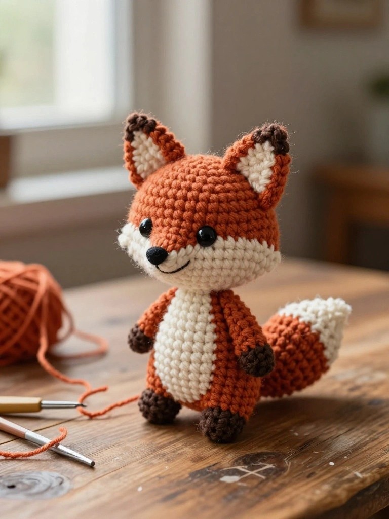 Amigurumi Fox Plushie