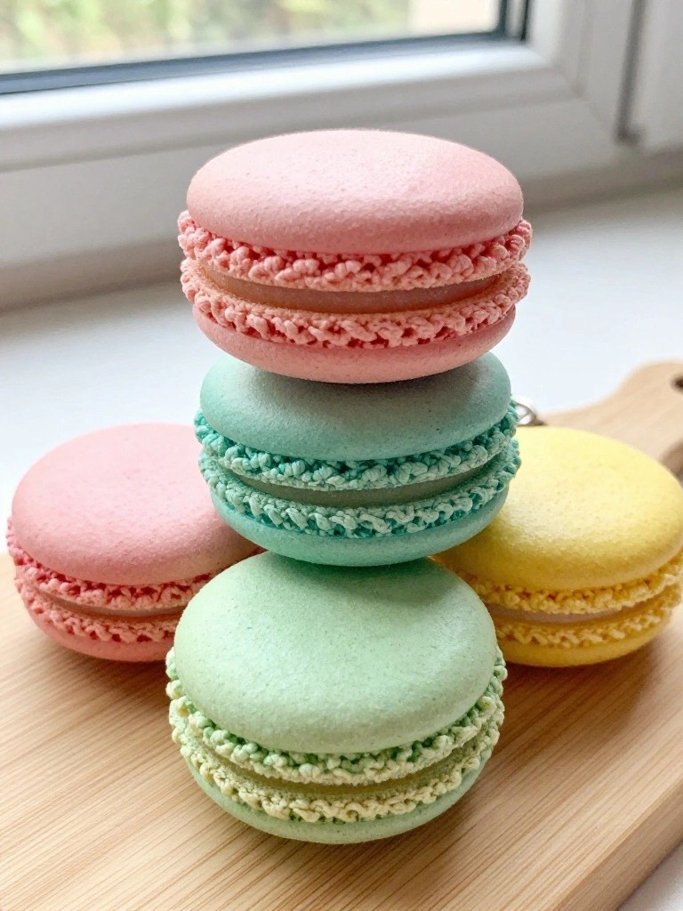 Macaron Keychains