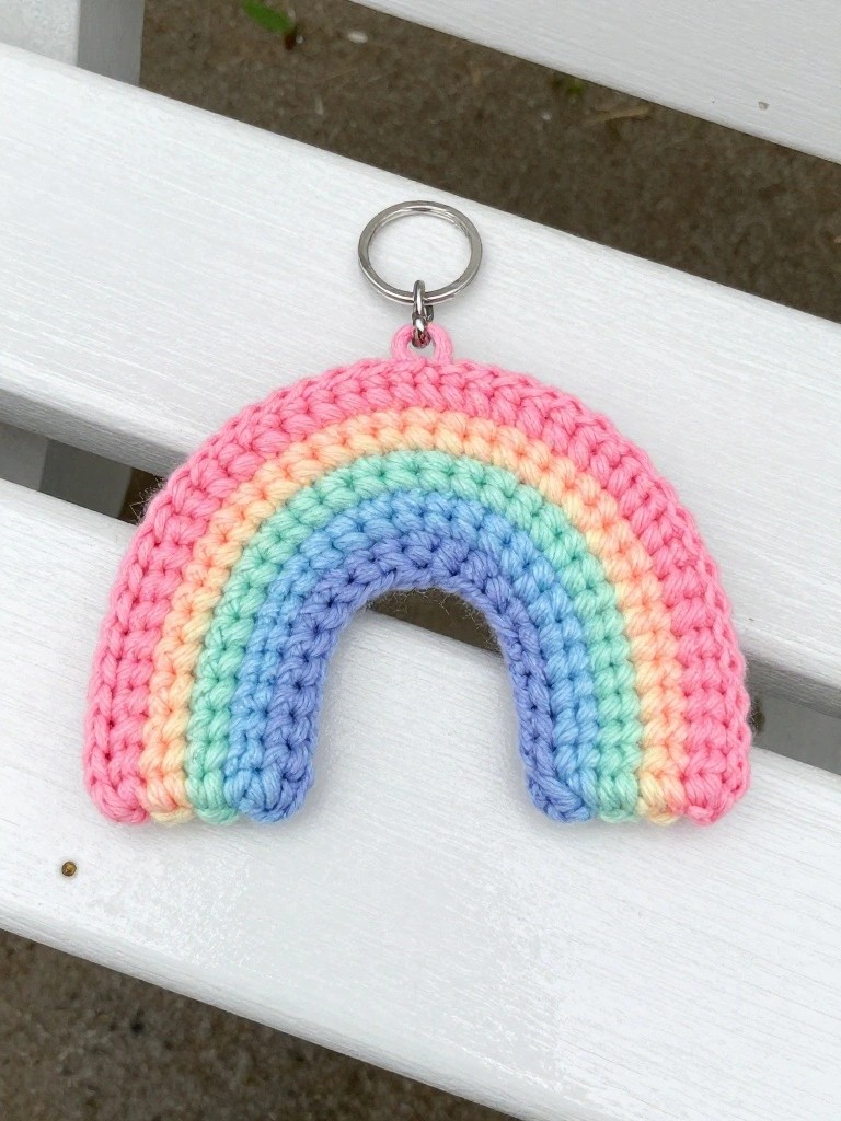 Rainbow Arch Keychain