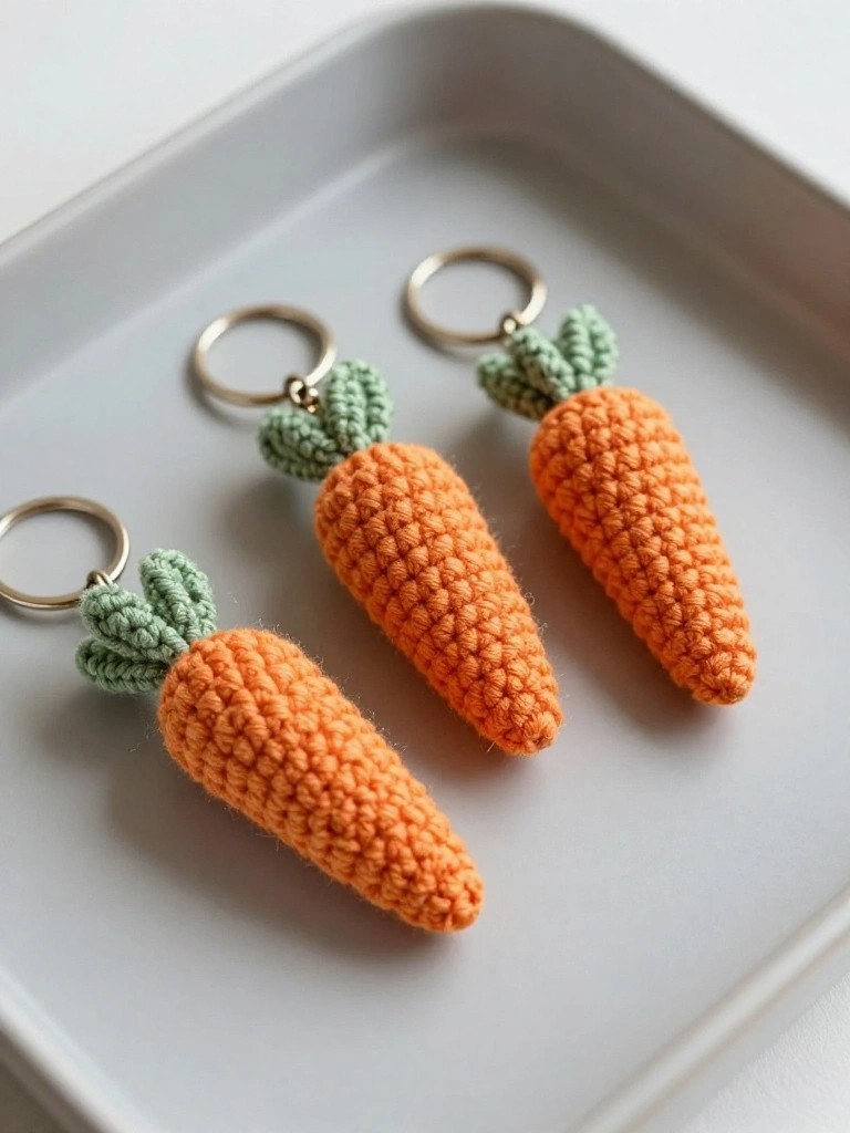 Carrot Keychains as Everyday Accessories
