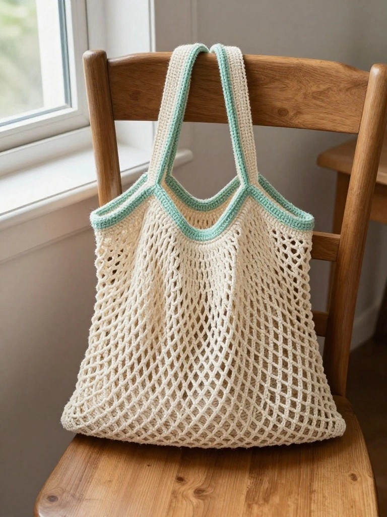 Open Mesh Market Tote