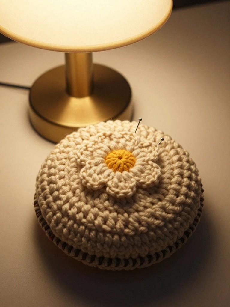 Portable Daisy Pincushion