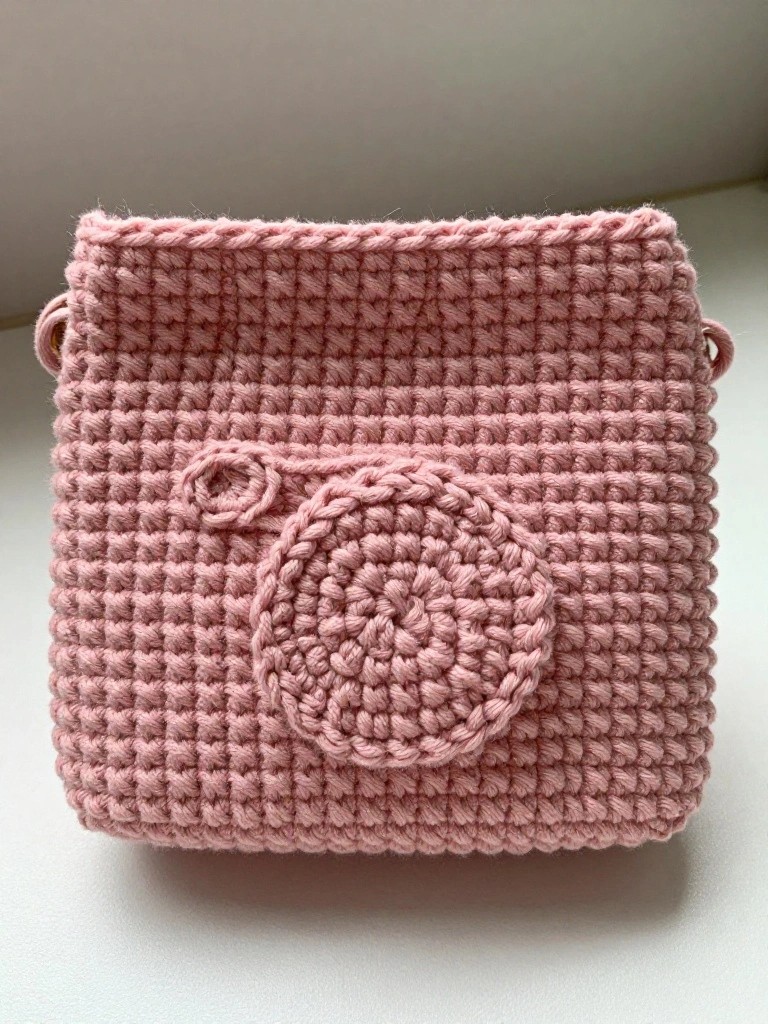 Crochet Camera Pouch