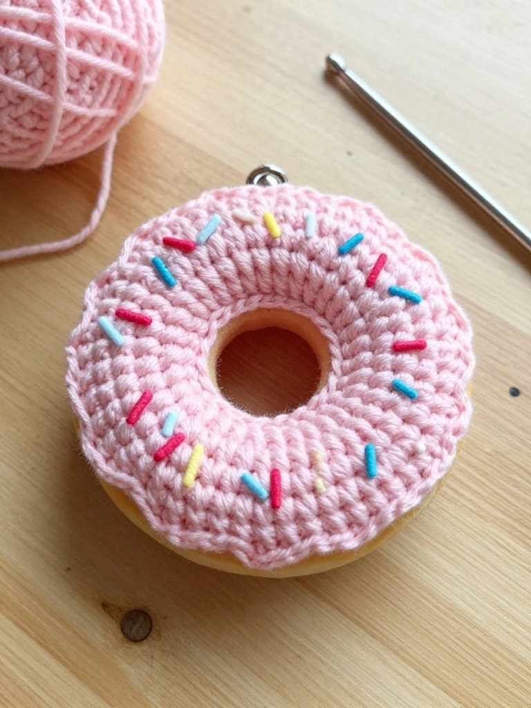 Donut Bag Charm