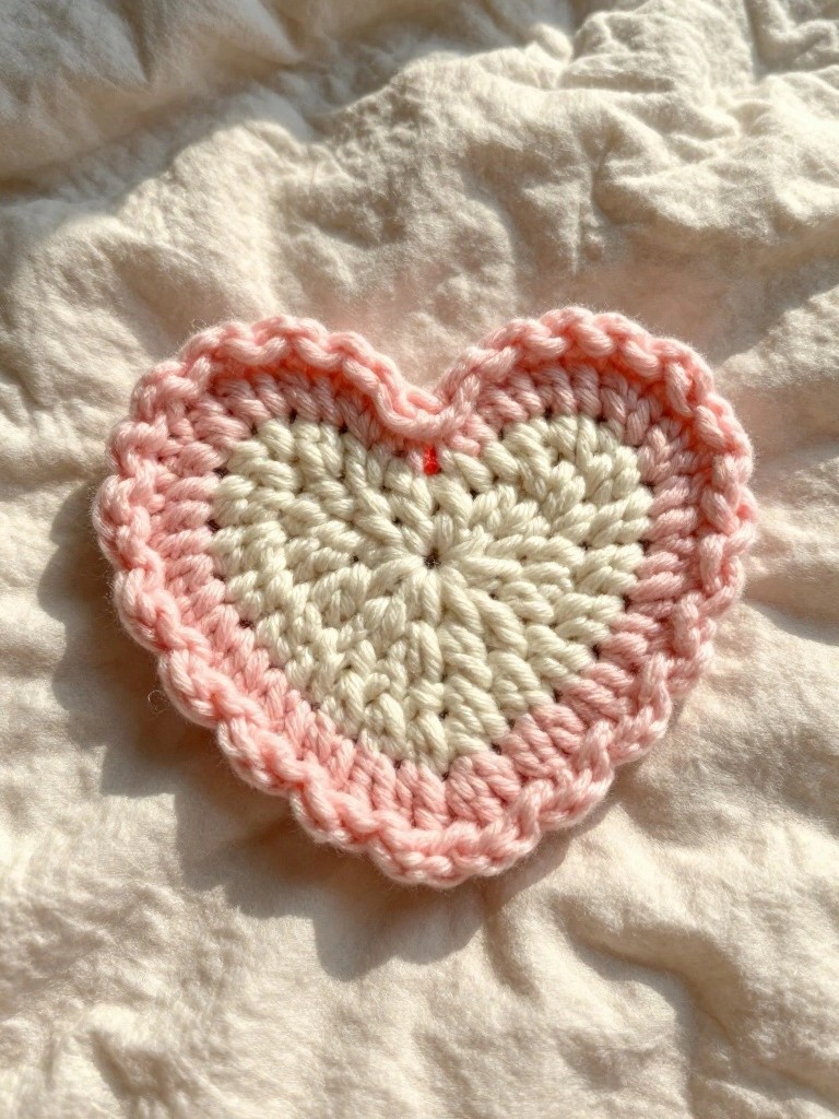 Heart Motif Applique for Bag Accents