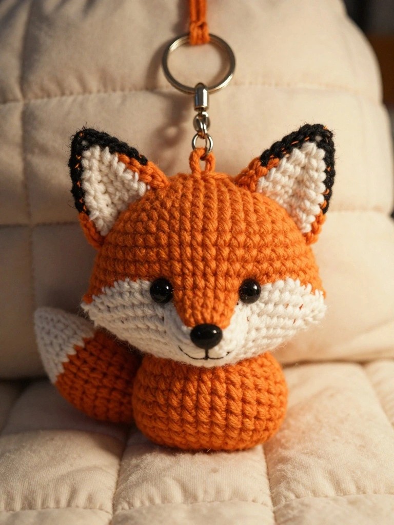 Fox Keychain