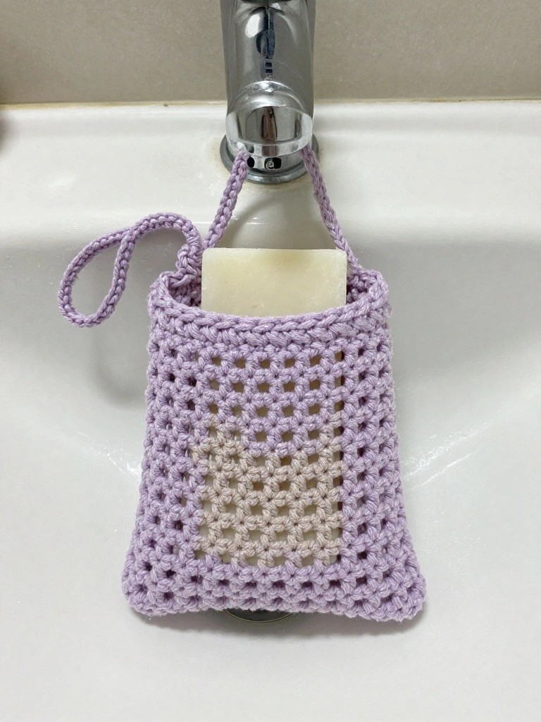 Hanging Soap Saver Pouch