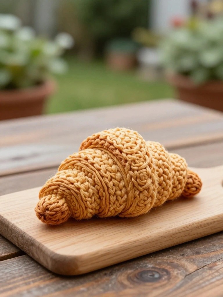 Crochet a Pastry-Shaped Plushie for Kitchen Accents