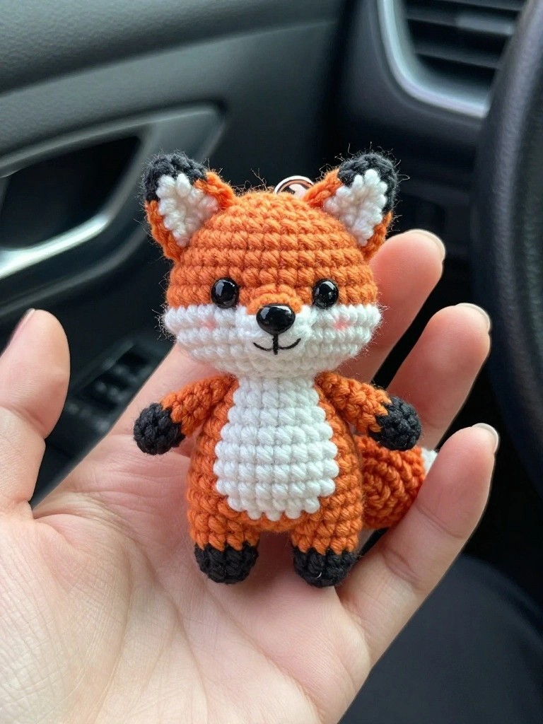 Mini Fox Keychain