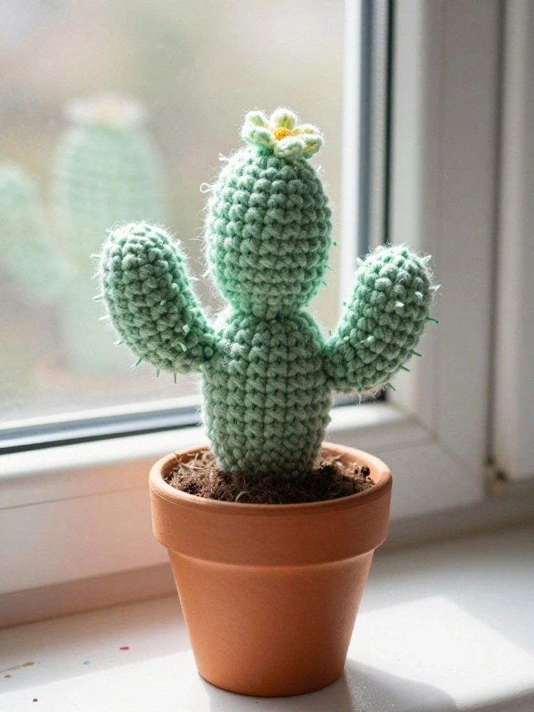 Mini Potted Cactus