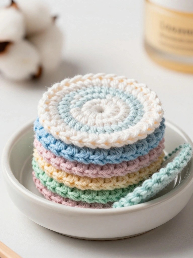 Pastel Round Coasters for Daily Use