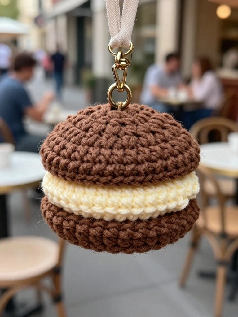 Macaron Keychain