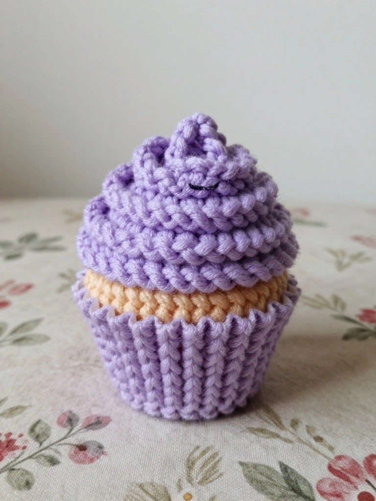 Mini Cupcake Keychain