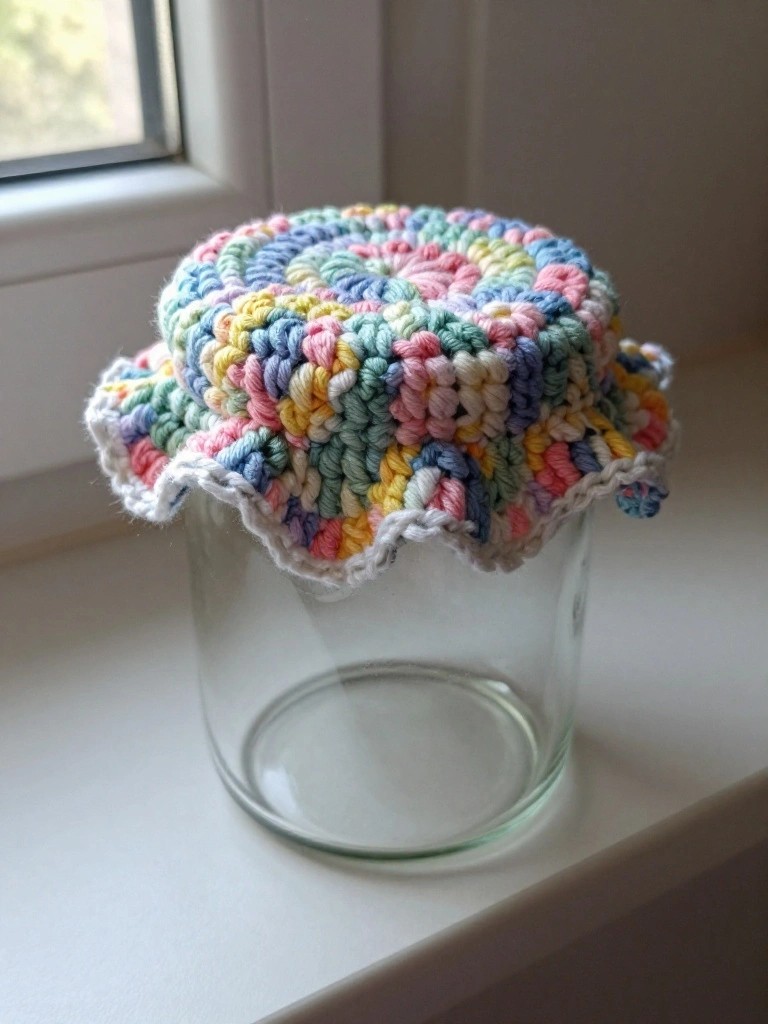 Crochet Covers for Glass Jars