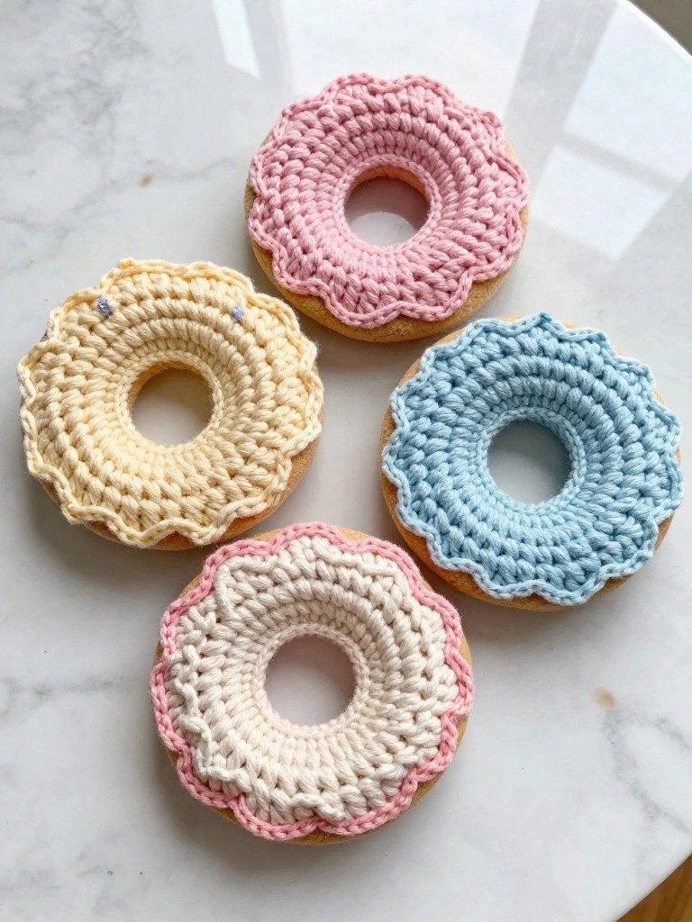 Crochet Donut Cozies