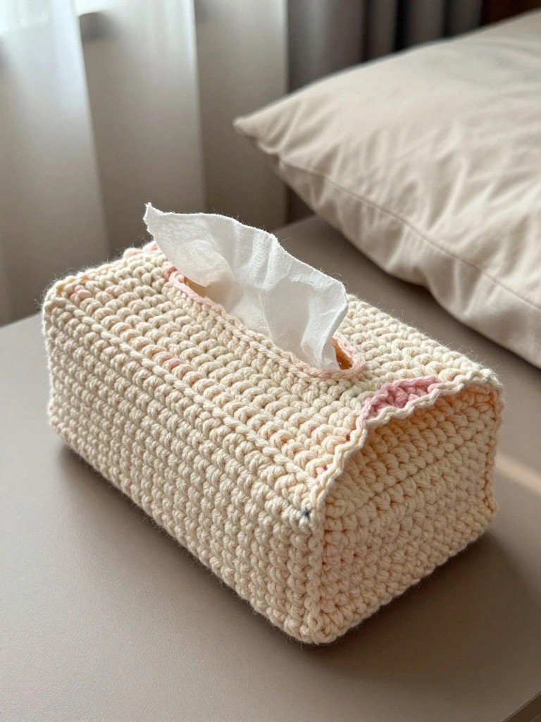 Rectangular Tissue Box Cover