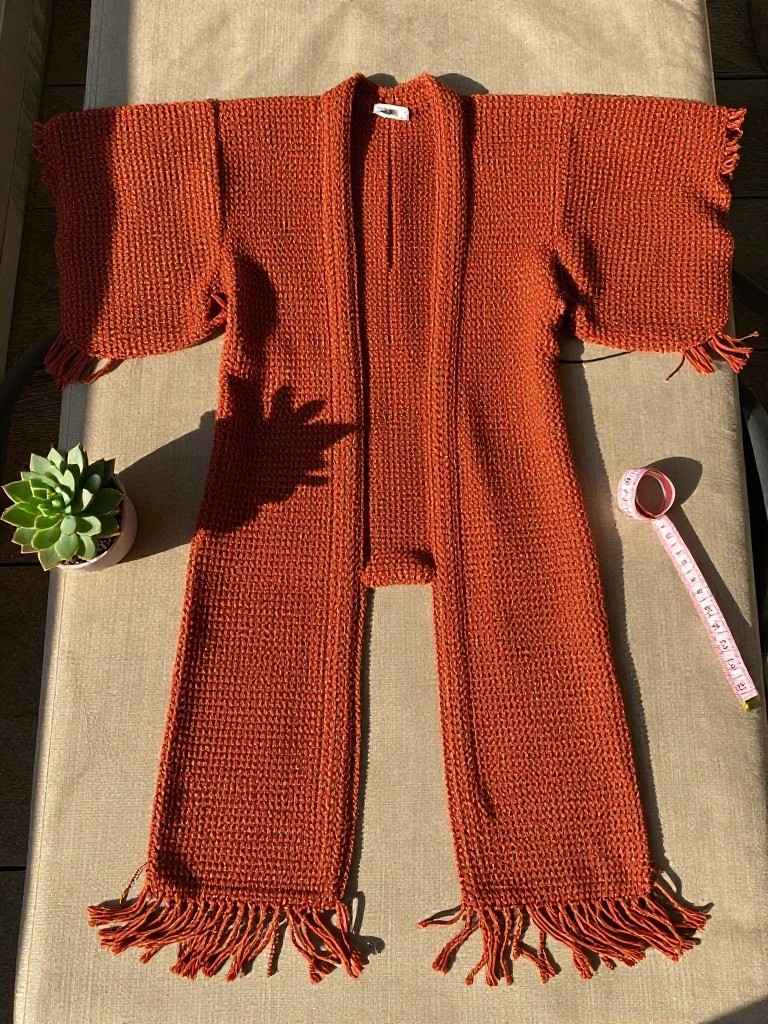 Fringed Kimono Cardigan