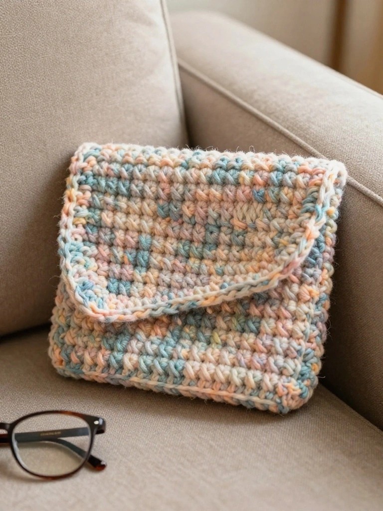 Crochet Envelope Pouch Accessory